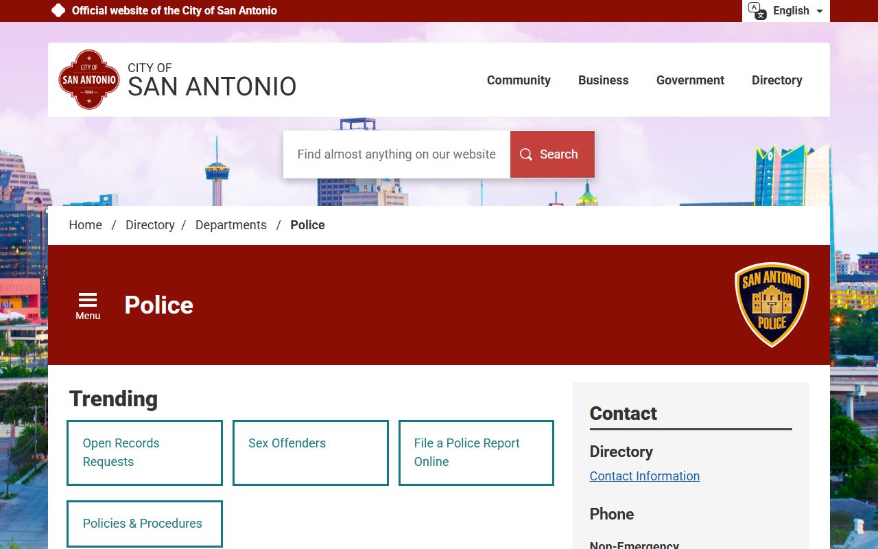 San Antonio phone directory public records