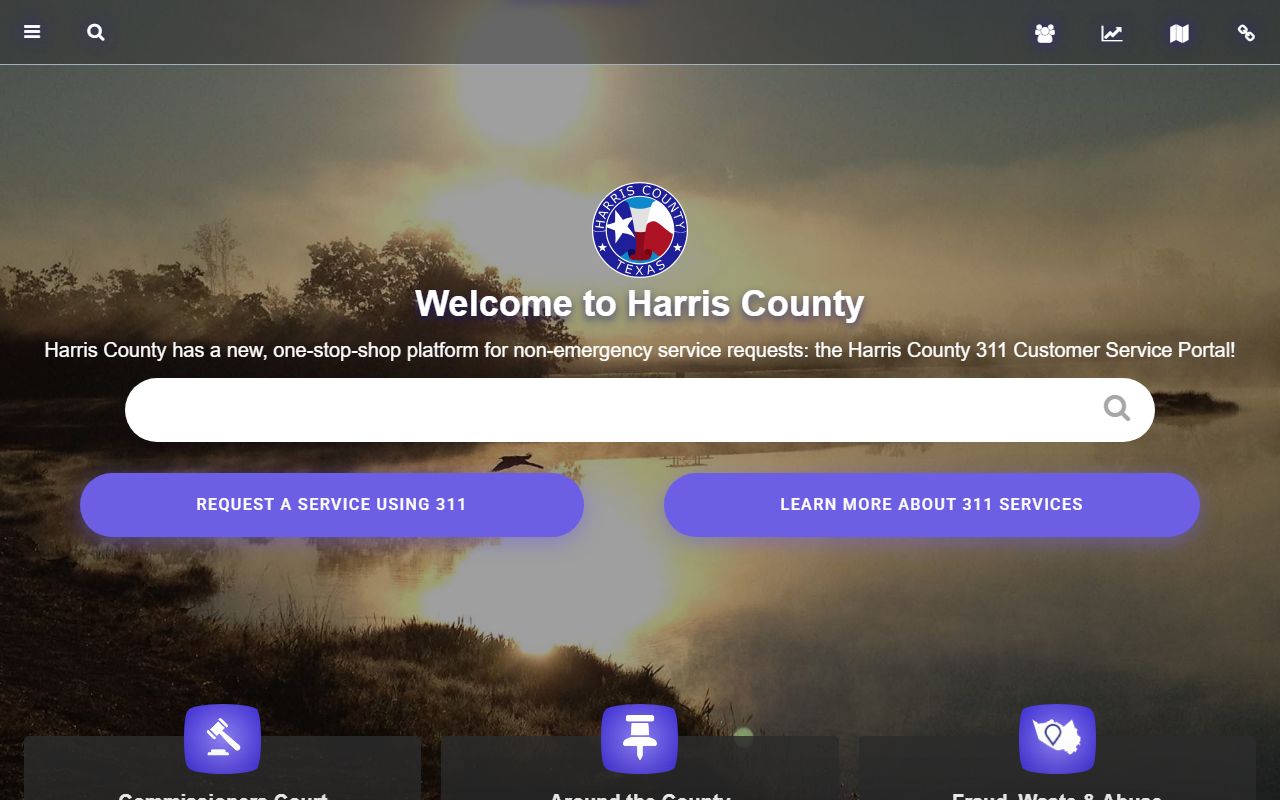 Harris County phone directory public records portal